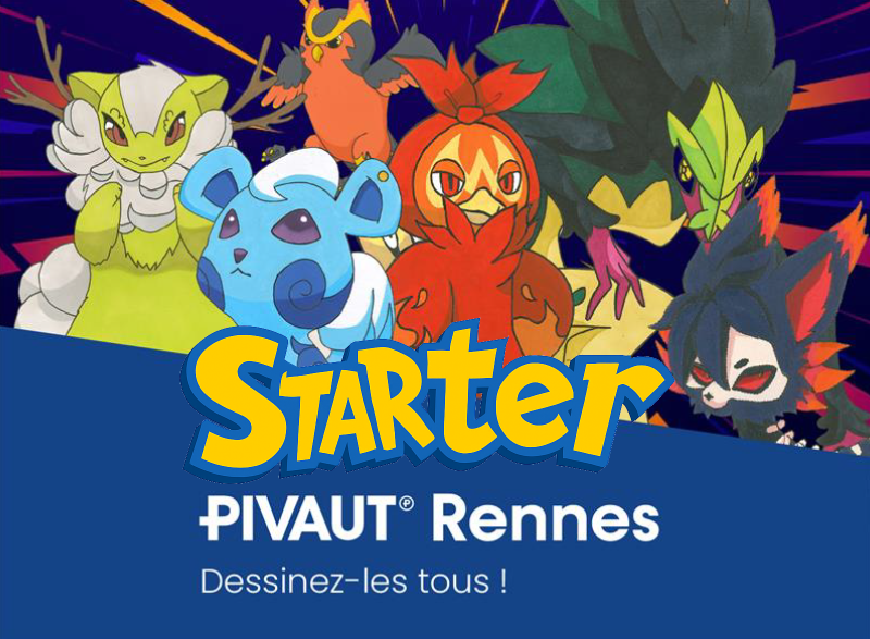 Starter Pokémon : immersion en charadesign