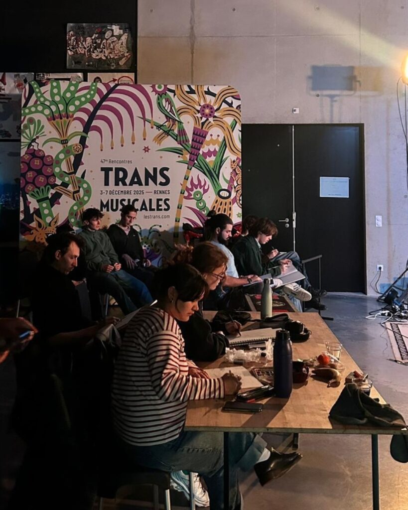 transmusicales pivaut rennes 2025 dessinateurs