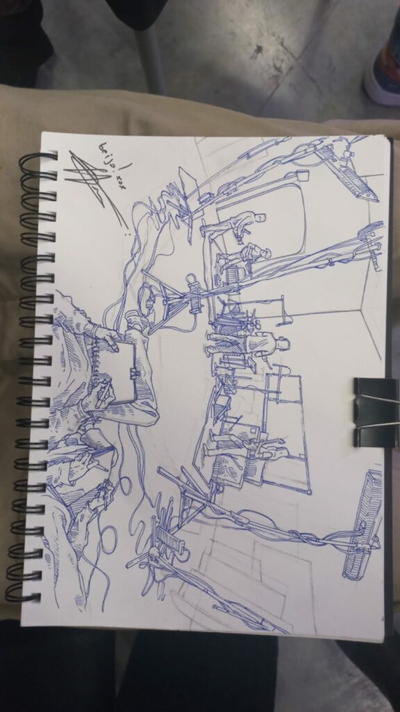 transmusicales pivaut rennes 2025 croquis