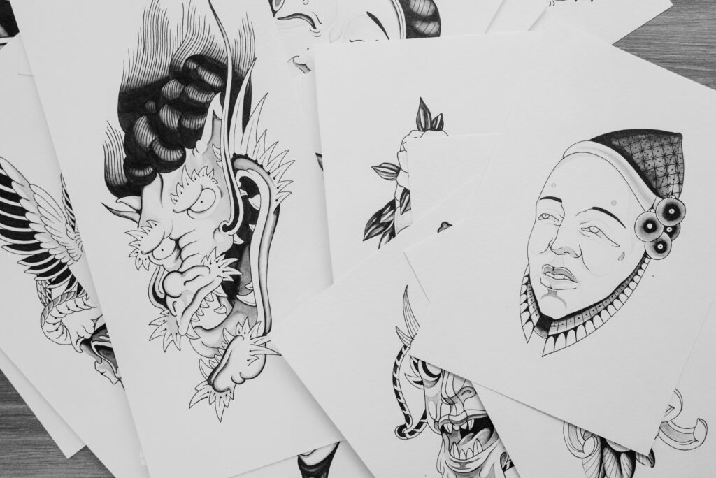 illustrations de personnages