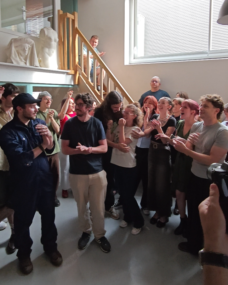 étudiants de la promotion décoration peinte 2026