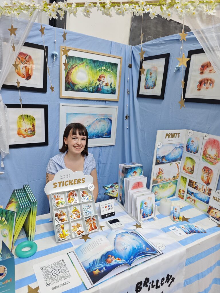 Stand de Maëva Guillot