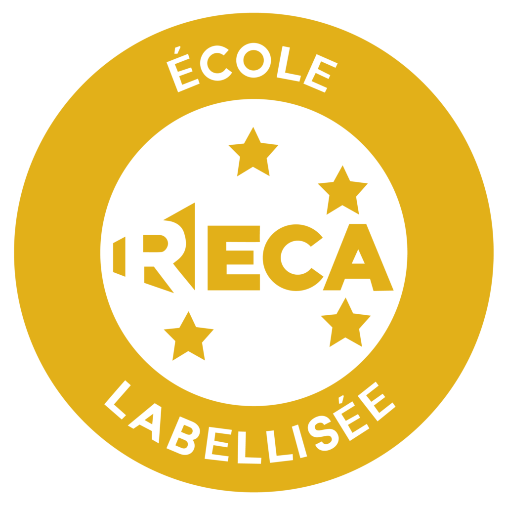 Logo officiel école labellisée RECA