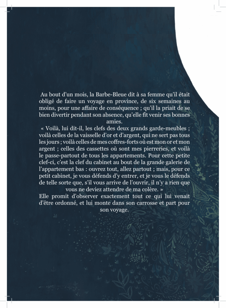 Projet de fin d'année Barbe-bleue Aurelia Le Bot