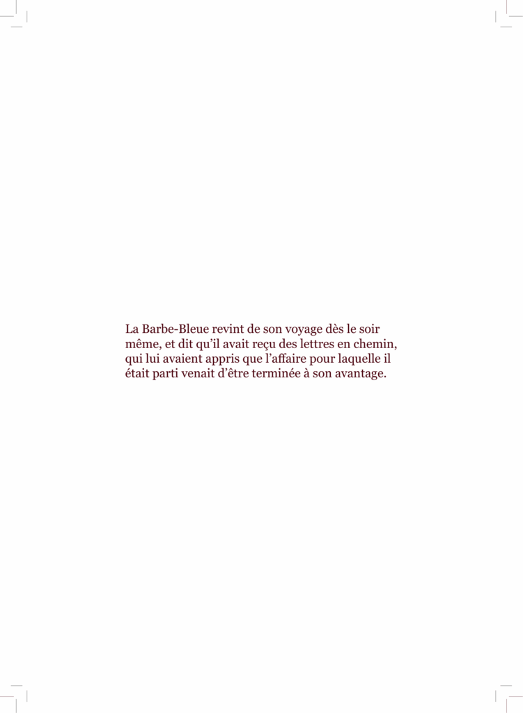 Projet de fin d'année Barbe-bleue Aurelia Le Bot