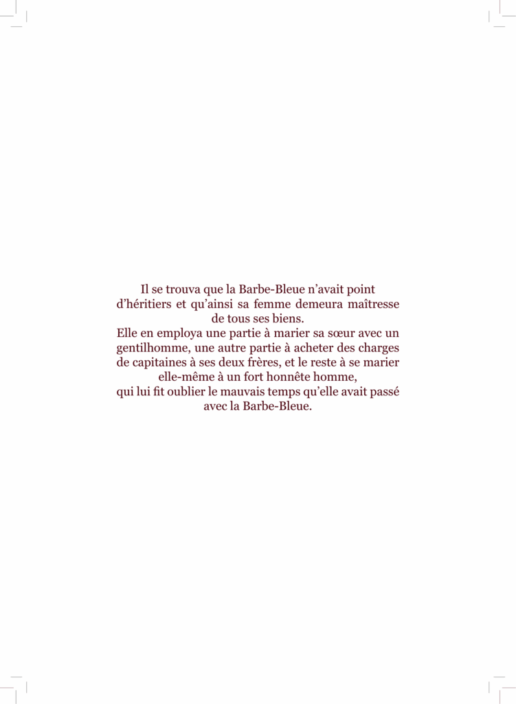 Projet de fin d'année Barbe-bleue Aurelia Le Bot