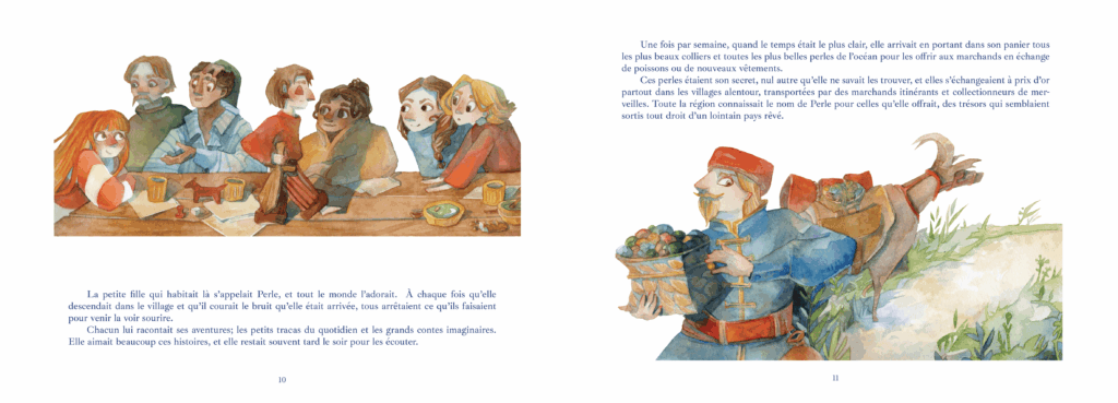 Projet de fin d'année La balade de perle par Marion Luis