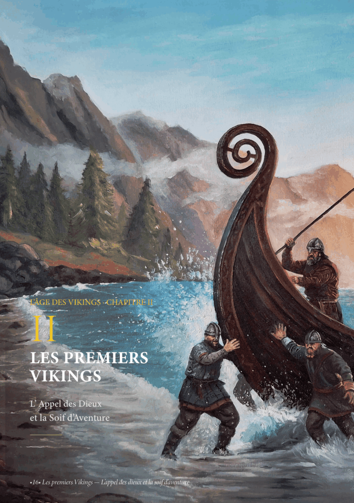 Projet de fin d'année Illustration : Gurwan Derouet - L’Âge des Vikings et sa mythologie