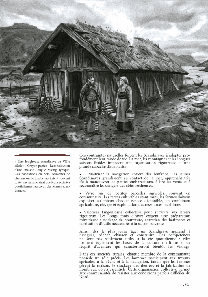 Projet de fin d'année Illustration : Gurwan Derouet - L’Âge des Vikings et sa mythologie