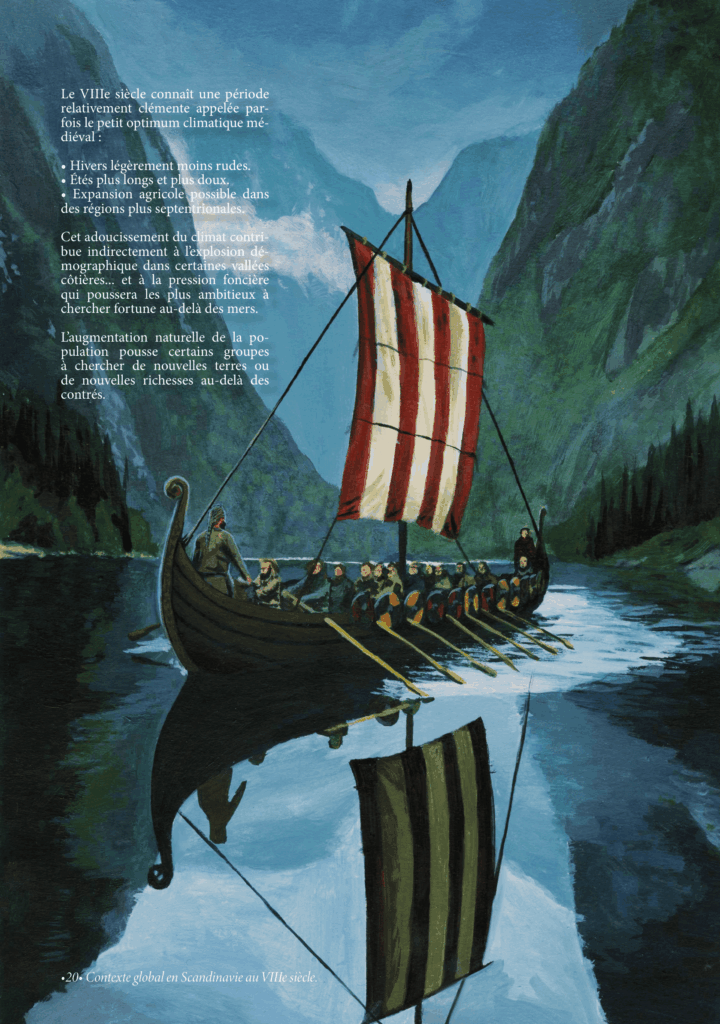 Projet de fin d'année Illustration : Gurwan Derouet - L’Âge des Vikings et sa mythologie