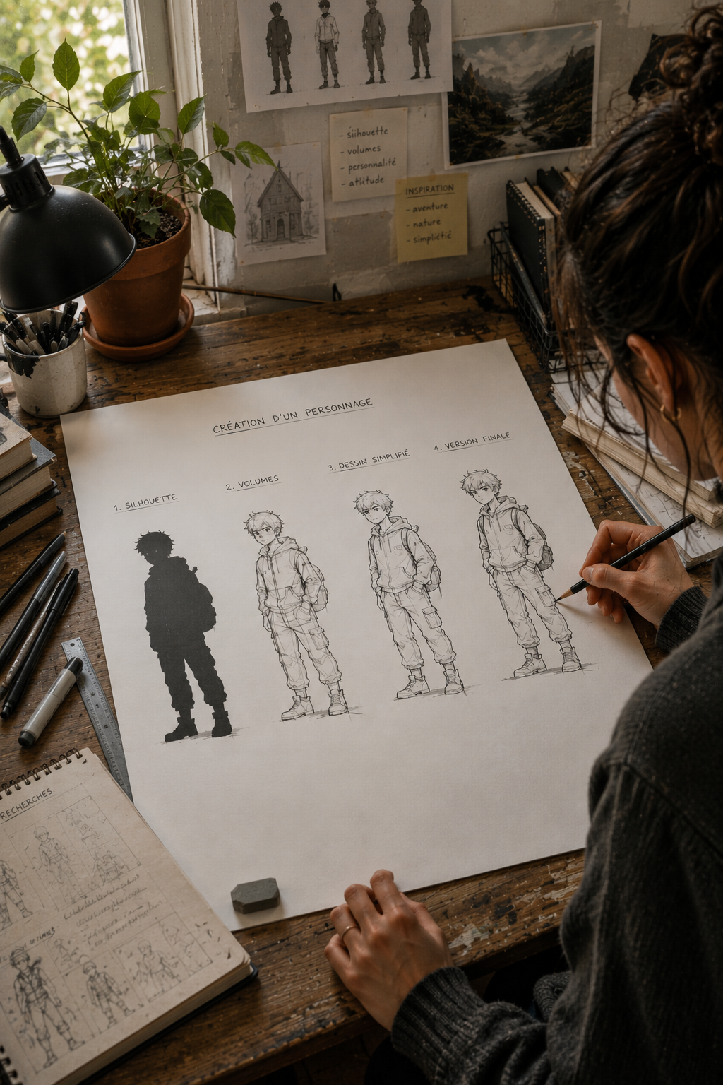 Pourquoi reconnaît-on un personnage uniquement grâce à sa silhouette ?