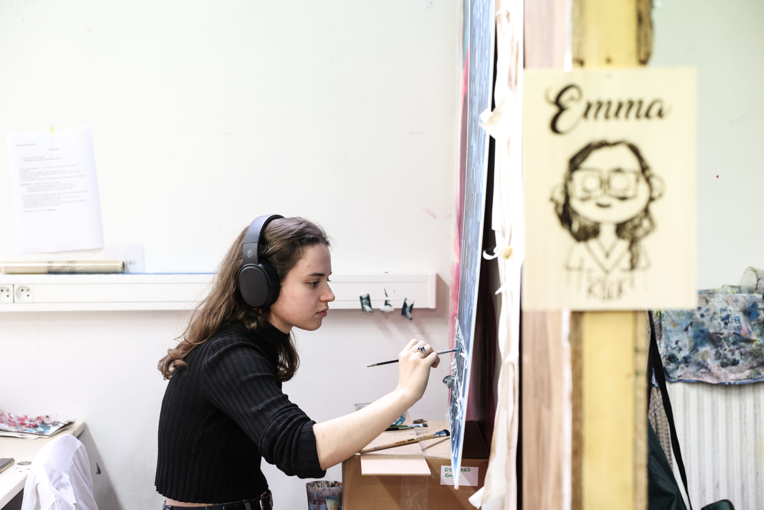 Etudiant à l'école Pivaut