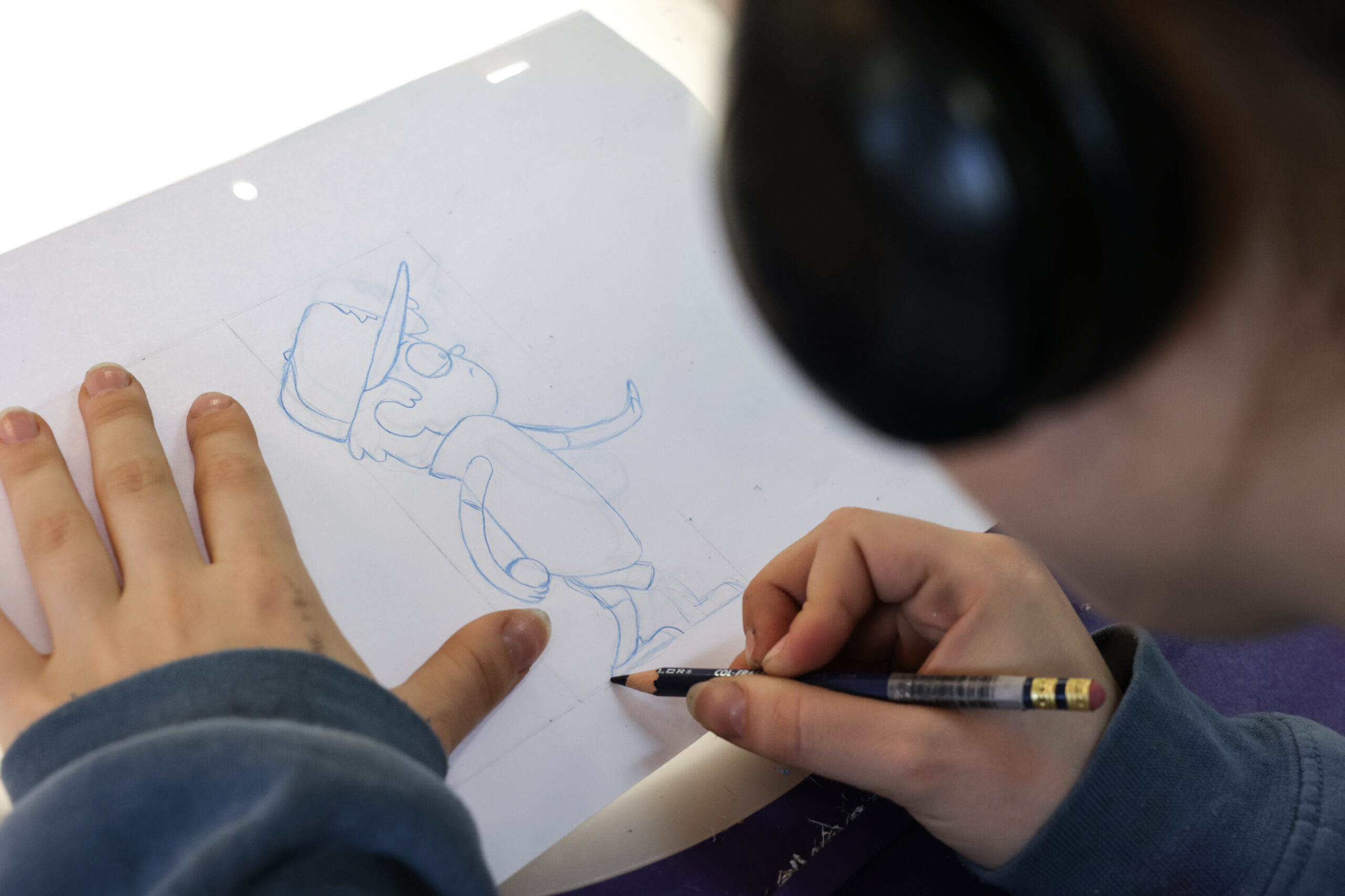 Etudiant à l'école Pivaut