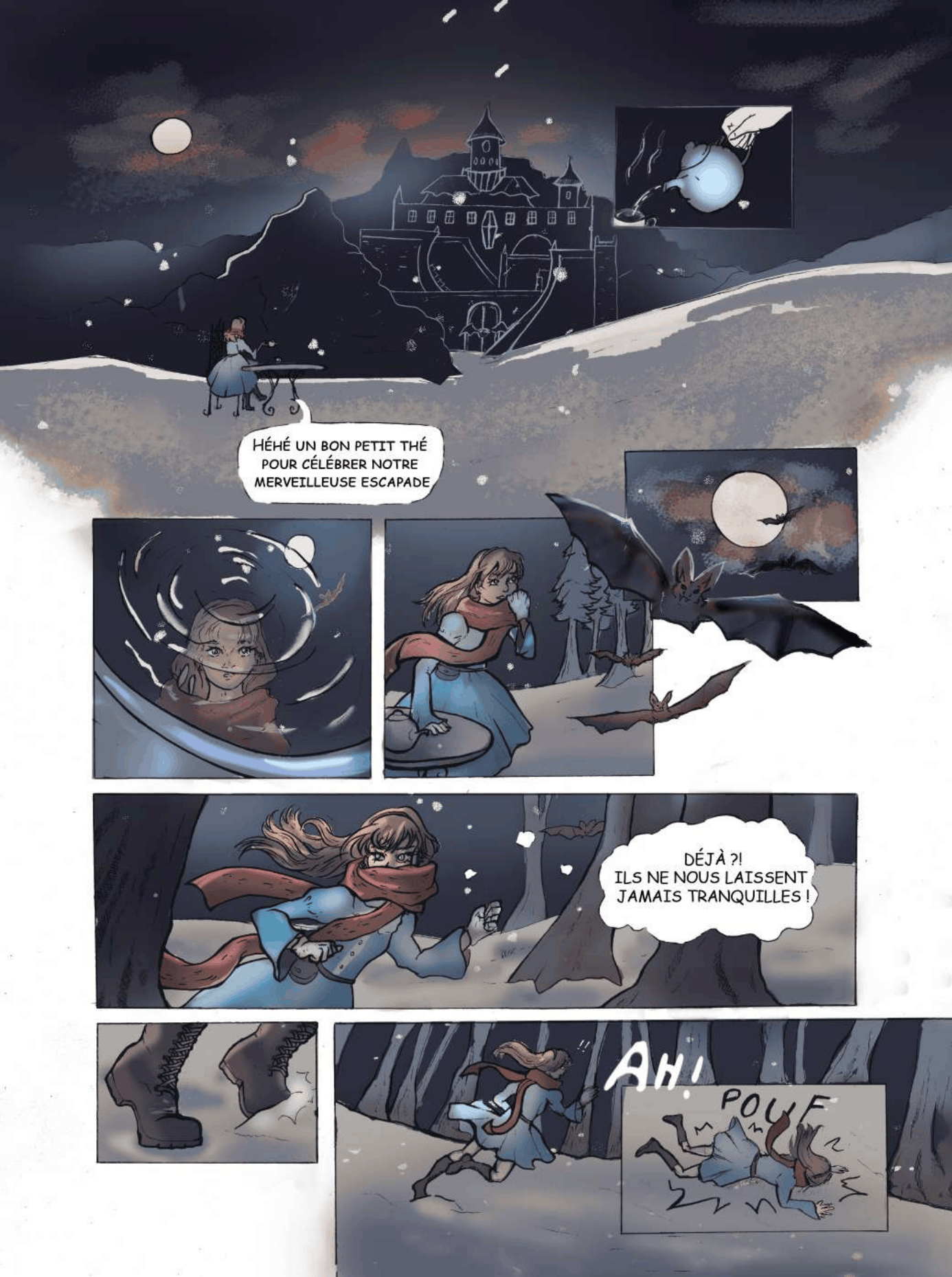 Projet Wonderland : Celle qui fuit la nuit - Sonia Figueiredo