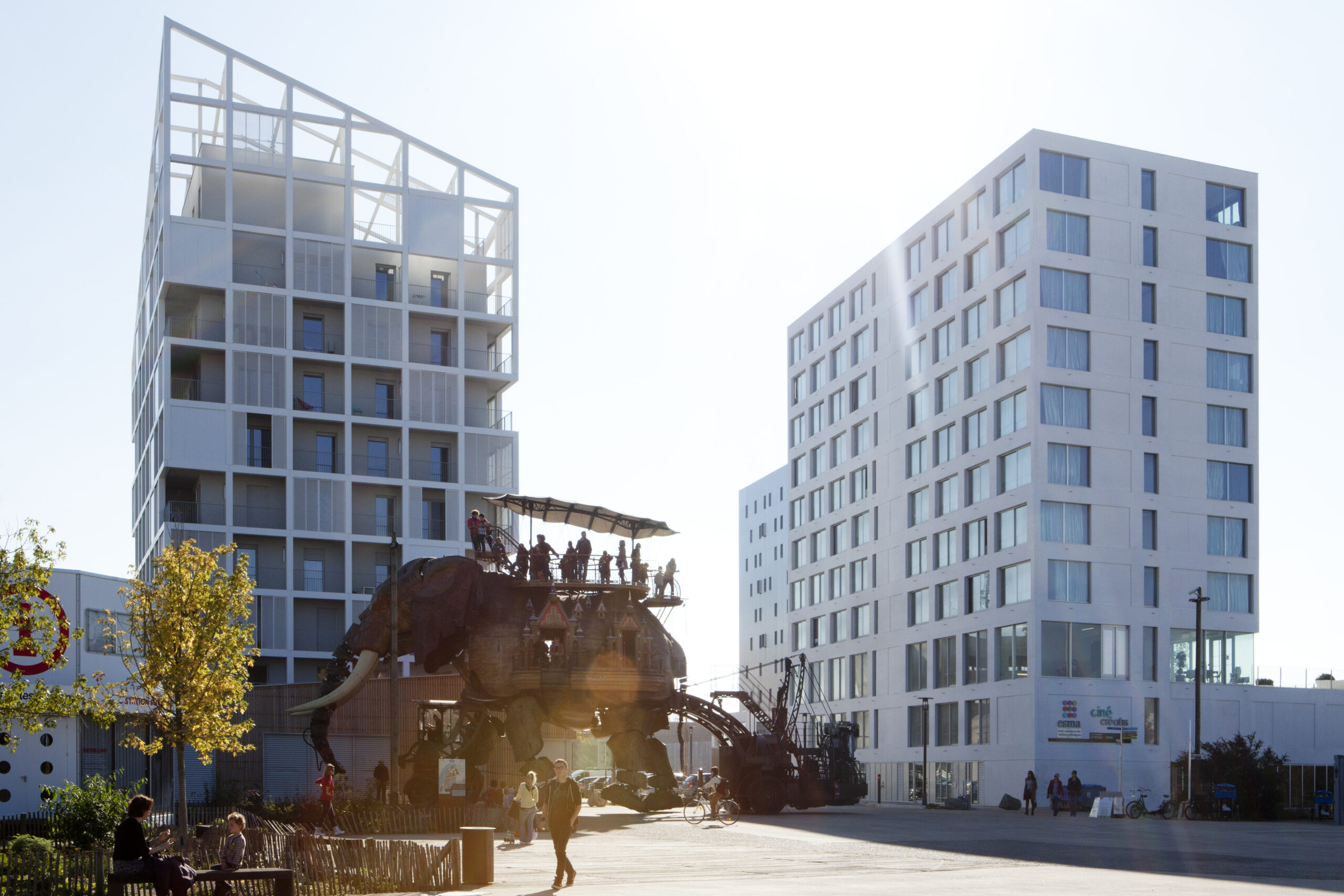 Campus de nantes Pivaut, esma, cinécréatis