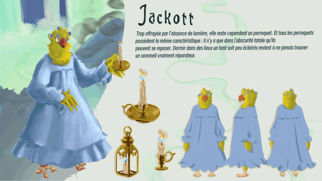 Projet de fin d'année concept art Nolwenn Durandmunoz - Spi