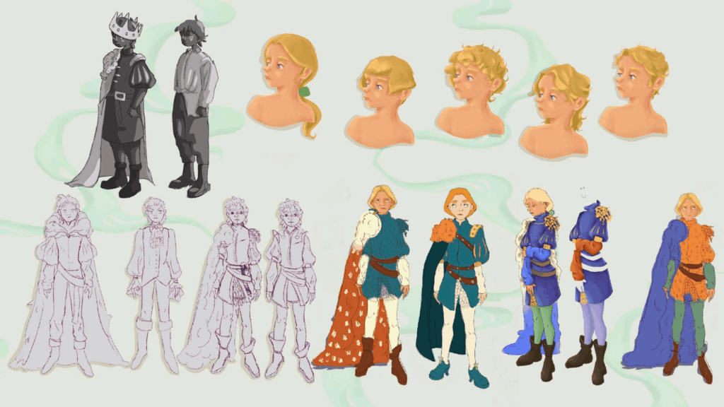 Projet de fin d'année concept art Nolwenn Durandmunoz - Spi