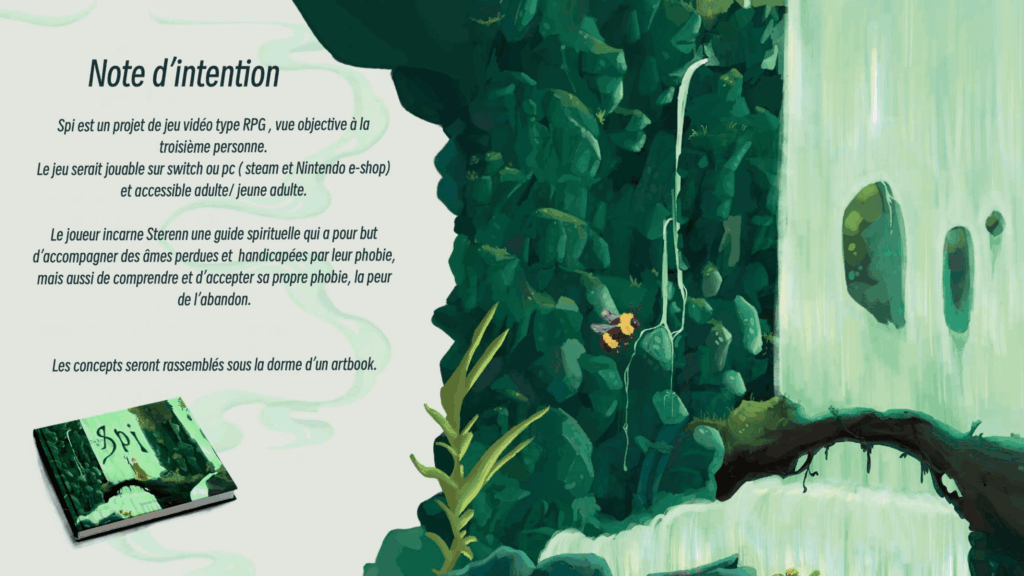 Projet de fin d'année concept art Nolwenn Durandmunoz - Spi