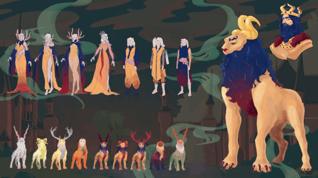 Projet de fin d'année concept art Nolwenn Durandmunoz - Spi