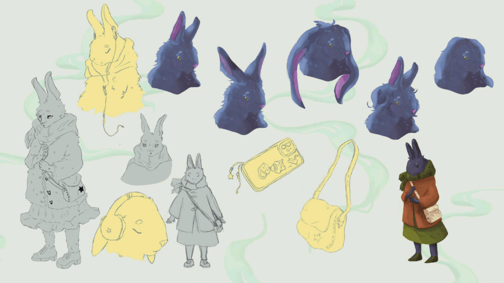 Projet de fin d'année concept art Nolwenn Durandmunoz - Spi