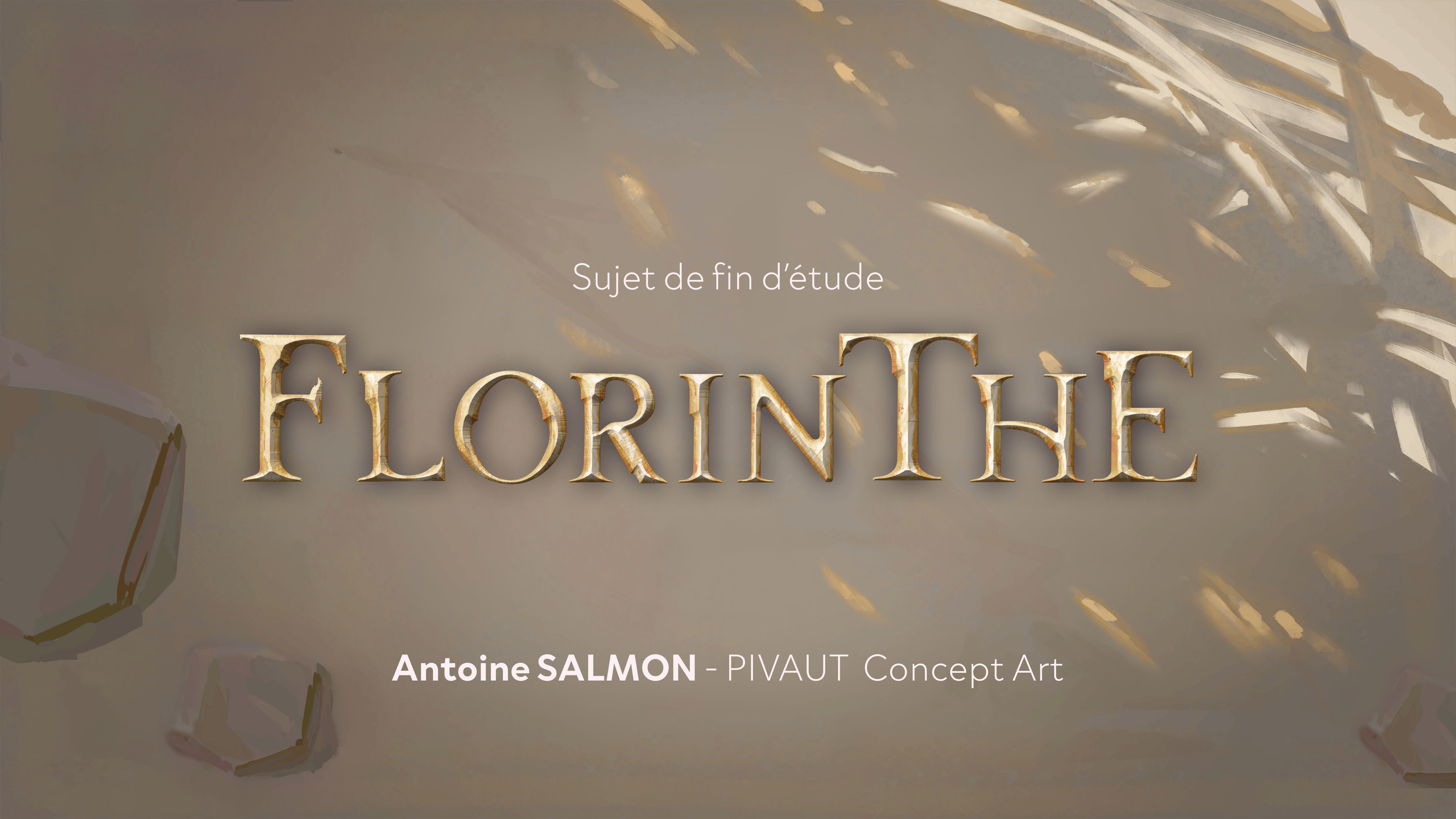 Projet de fin d'année Florinthe par Antoine Salmon