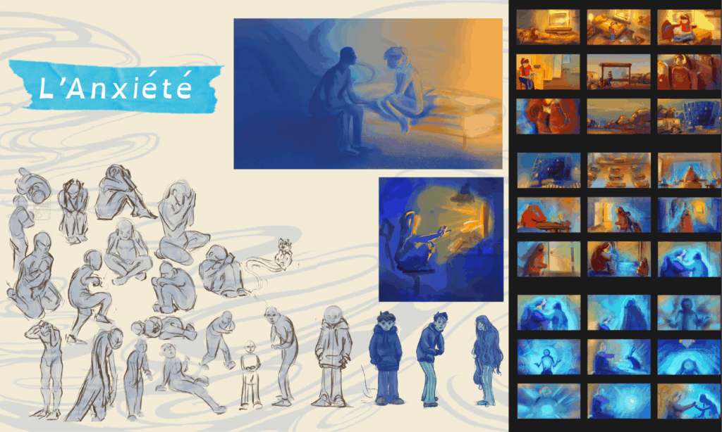 Projet de fin d'année Agonia par Louise Masson