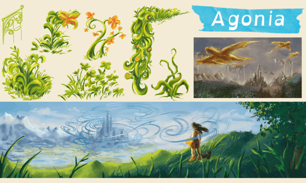 Projet de fin d'année Agonia par Louise Masson