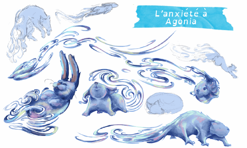 Projet de fin d'année Agonia par Louise Masson