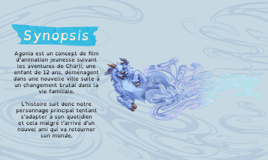 Projet de fin d'année Agonia par Louise Masson