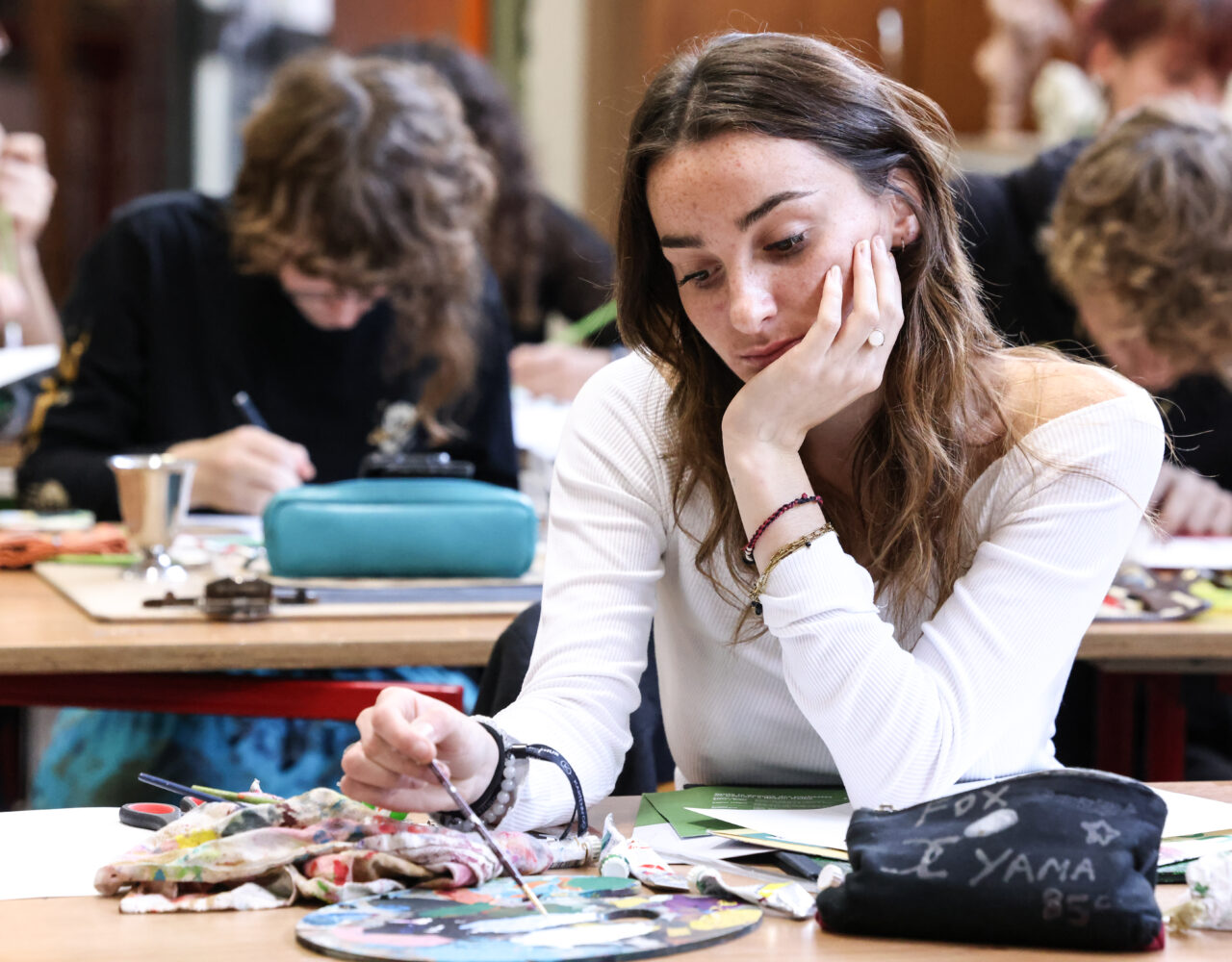 Etudiant à l'école Pivaut