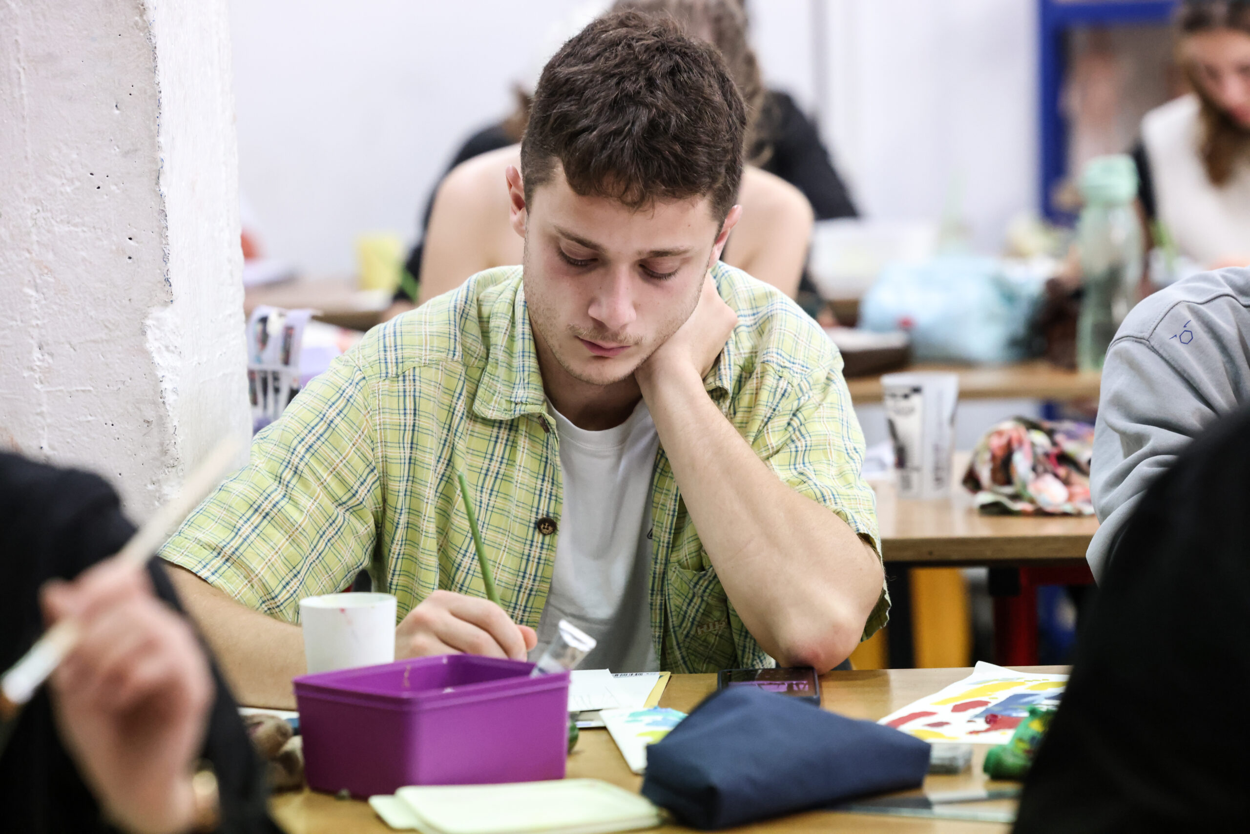 Etudiant à l'école Pivaut