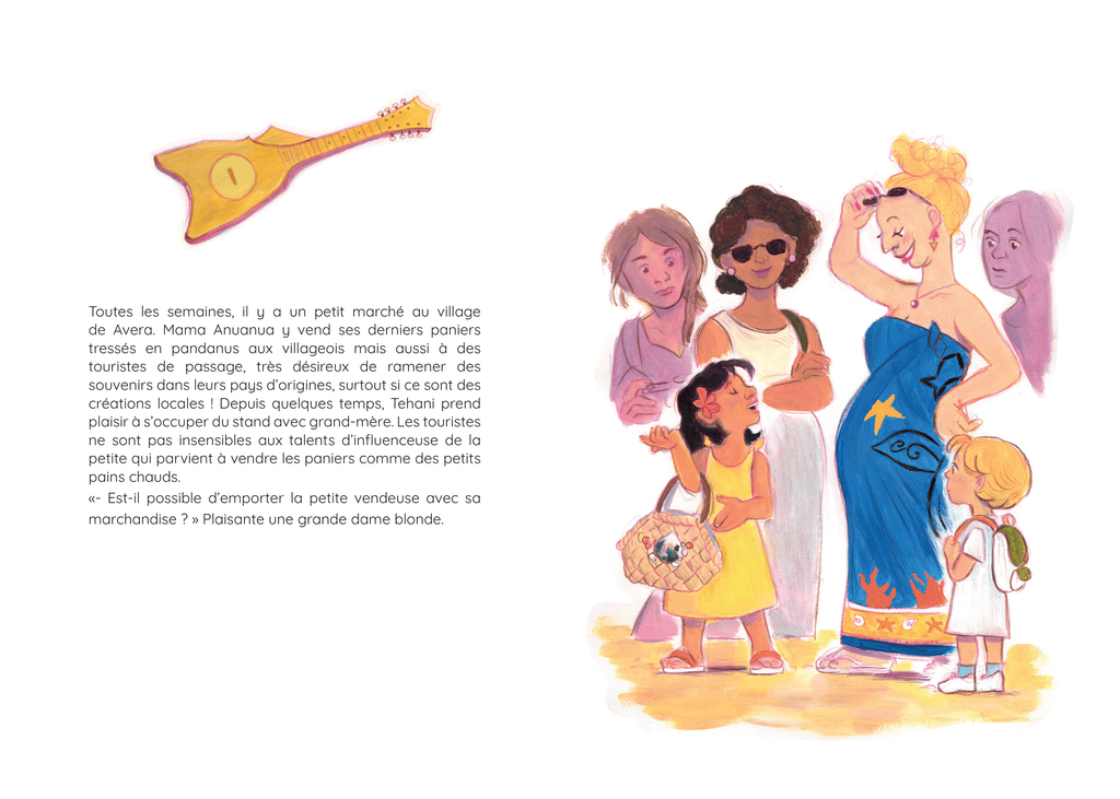 Projet de fin d'année Le chapeau de Tehani par MAIMITI MINGAM