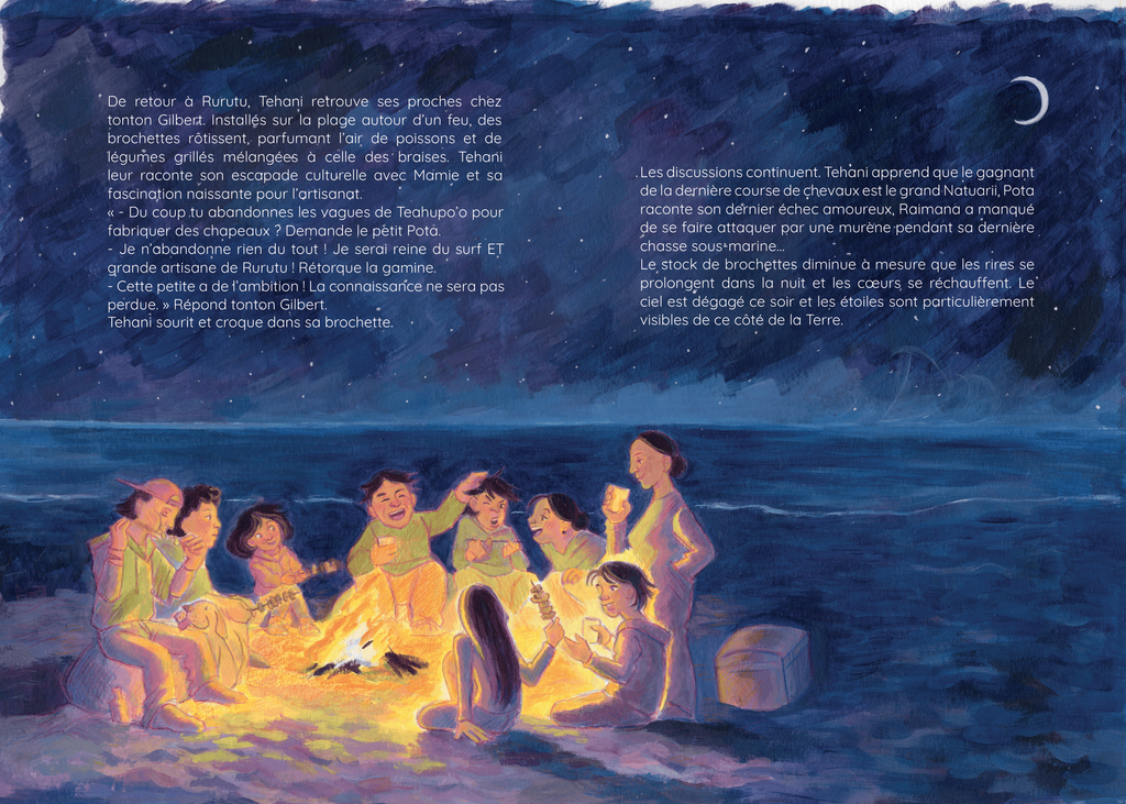 Projet de fin d'année Le chapeau de Tehani par MAIMITI MINGAM
