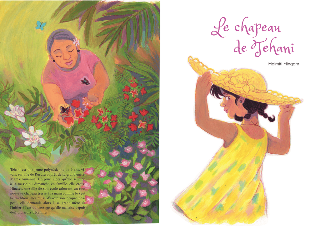 Projet de fin d'année Le chapeau de Tehani par MAIMITI MINGAM