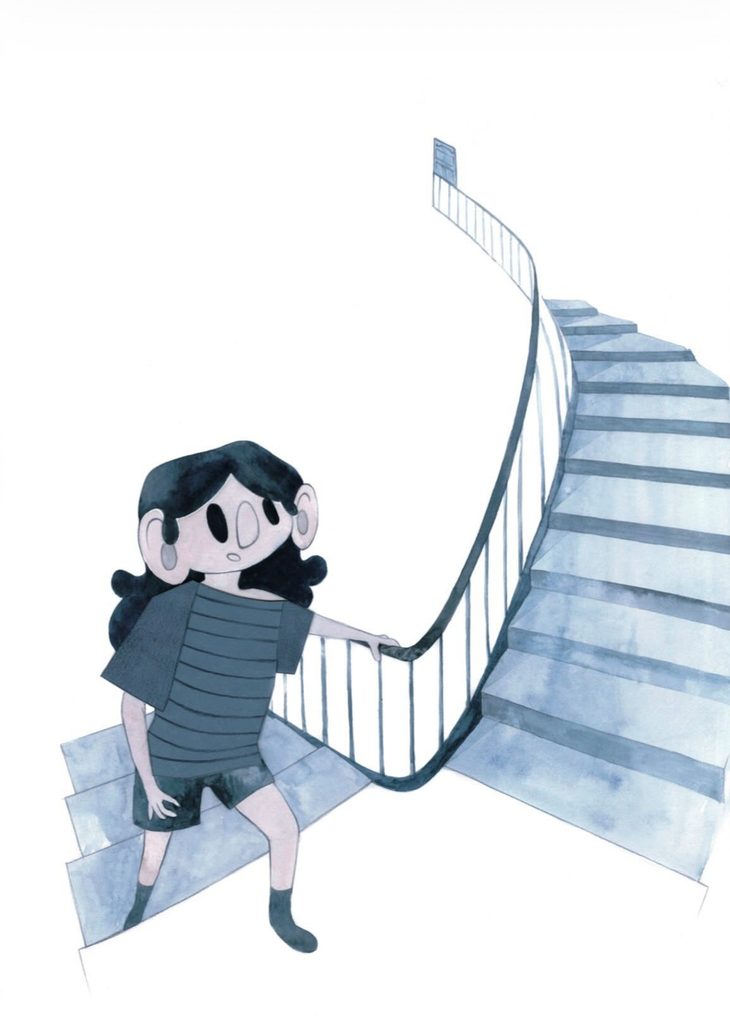 Projet de fin d'année Alyce et Spooky par Carla Herbert