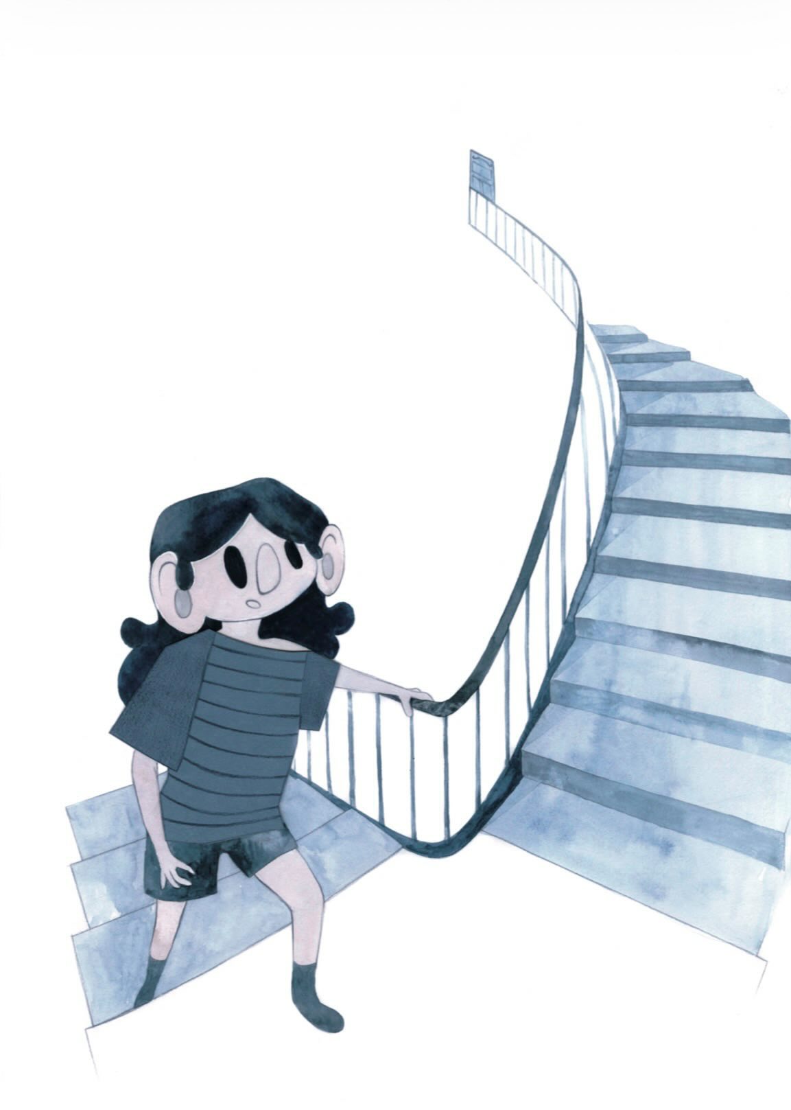 Projet de fin d'année Alyce et Spooky par Carla Herbert