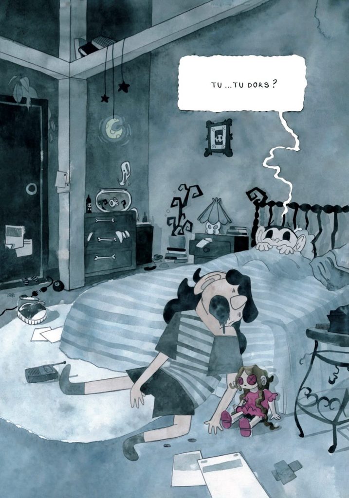 Projet de fin d'année Alyce et Spooky par Carla Herbert