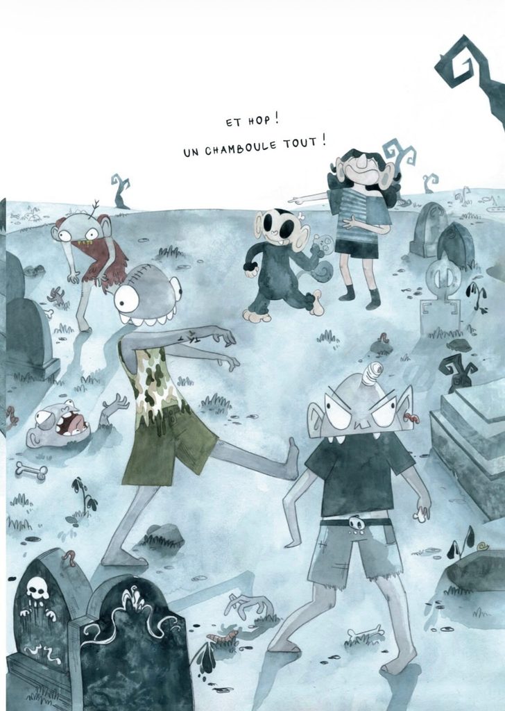 Projet de fin d'année Alyce et Spooky par Carla Herbert