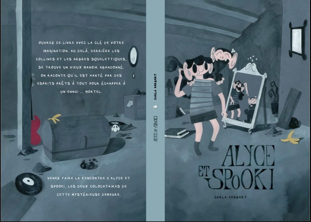 Projet de fin d'année Alyce et Spooky par Carla Herbert