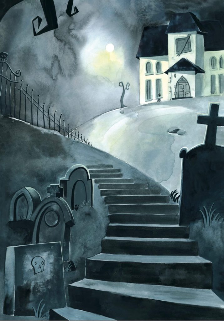 Projet de fin d'année Alyce et Spooky par Carla Herbert