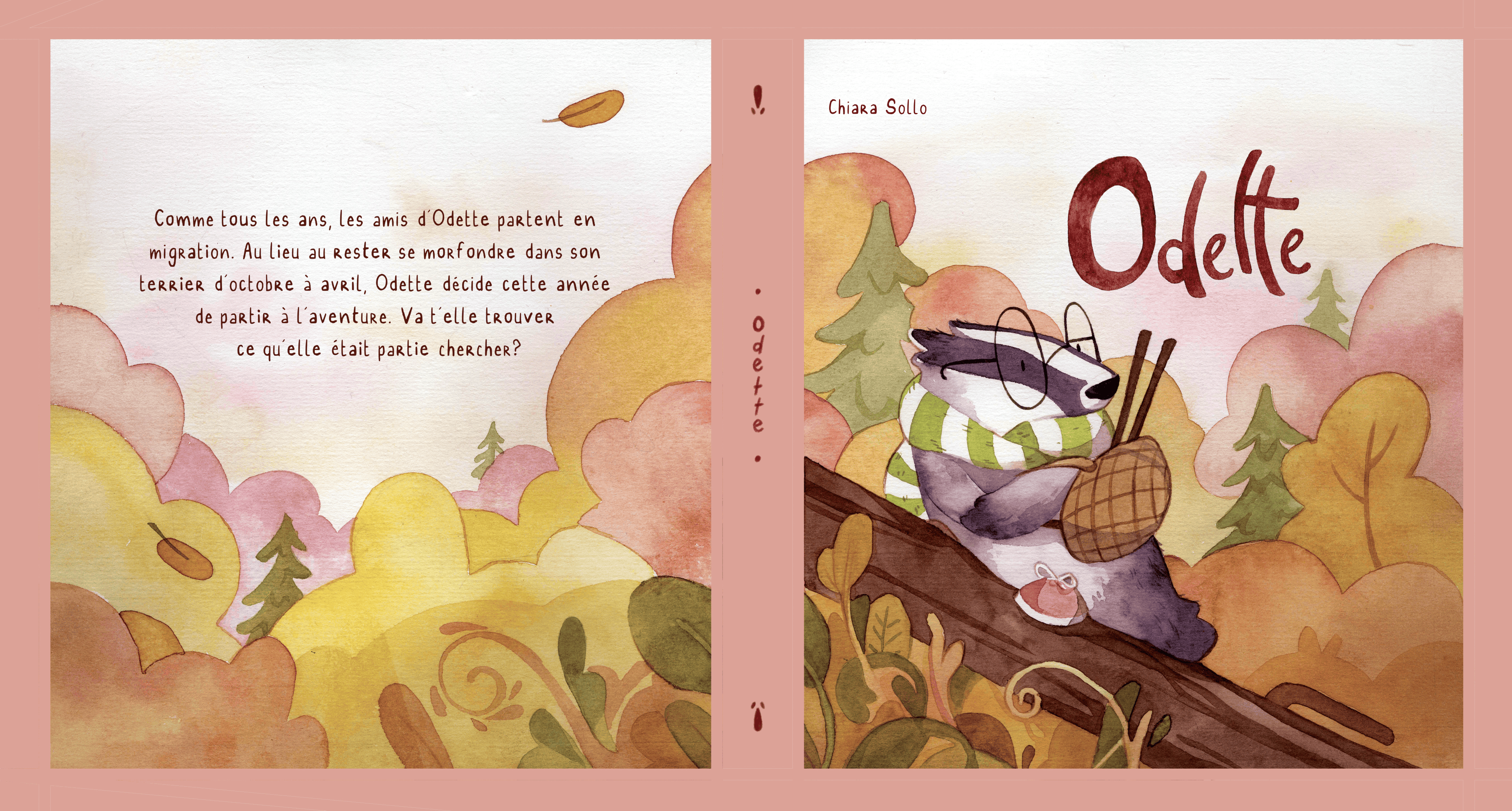 Projet de fin d'année Odette par Chiara Sollo