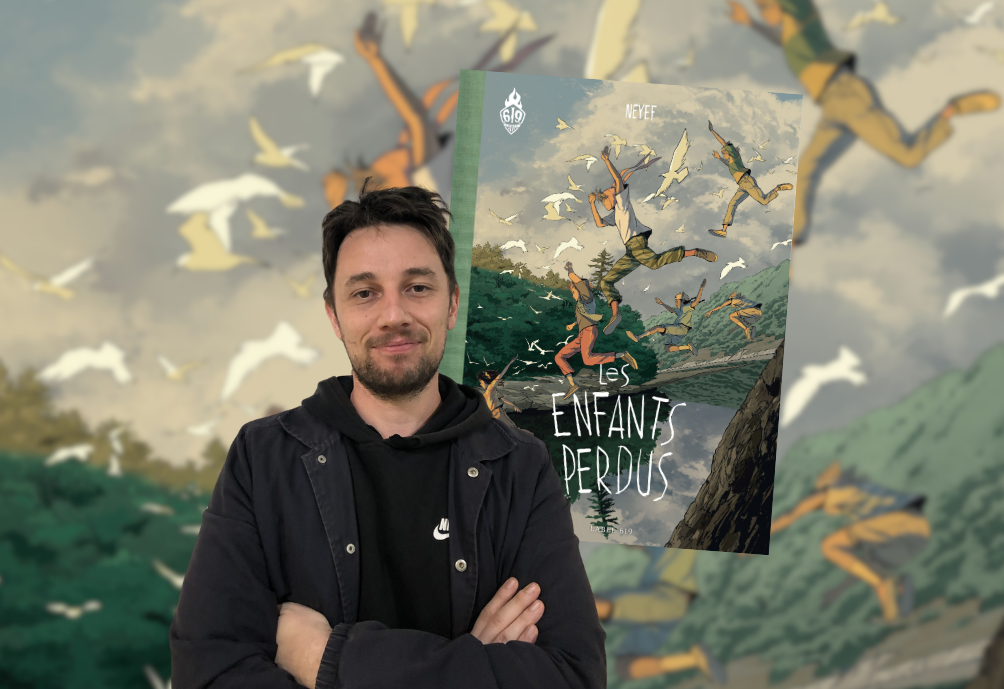 Neyef dévoile sa nouvelle BD « Les Enfants Perdus »