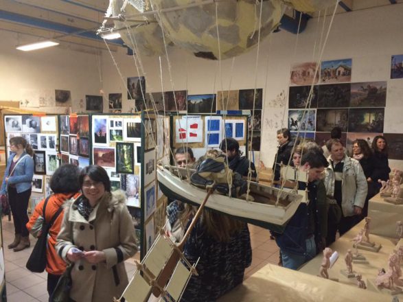 créations des étudiants de l'école art et design pivaut